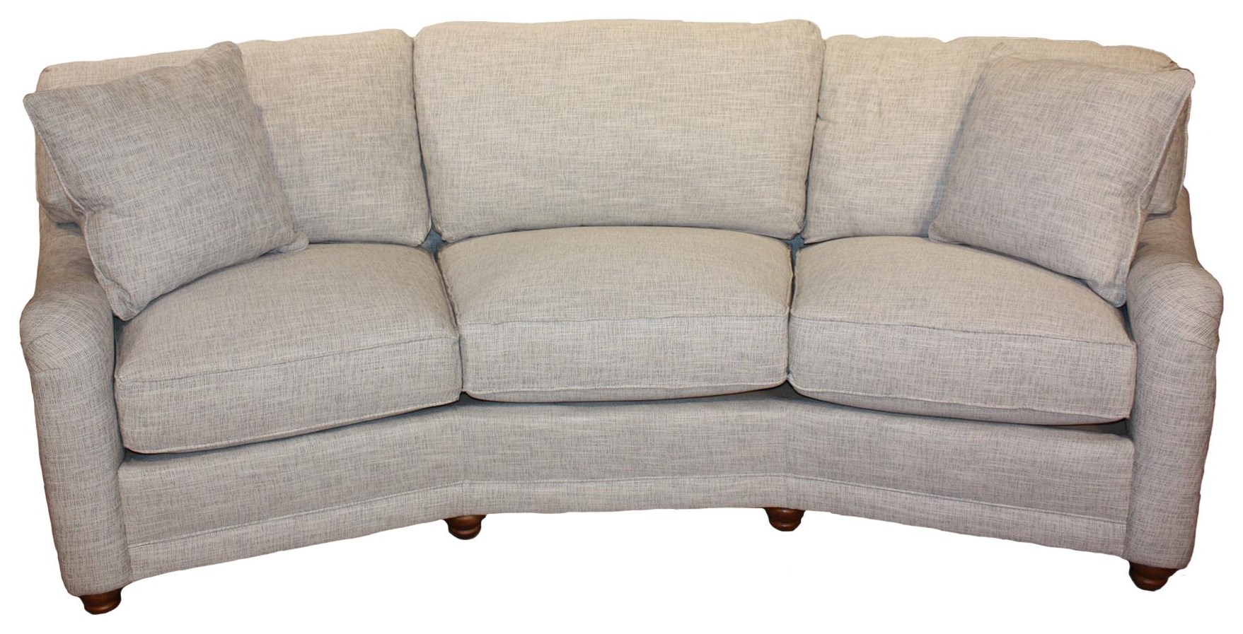 Rowe My Style I BE200K040 Customizable 3 Seat Sofa with English Arms